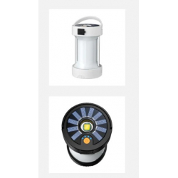 Кемпінговий ліхтарик 5808 акумуляторний 1800mAh, заряджання від сонця, POWER BANK