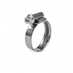 Хомут черв'ячний нержавіючий W2 10-16мм  APRO