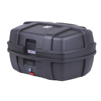 Кофр (багажник) для мотоцикла задній ТАТА YM-0878 (V-42L) 53×47×35 чорний