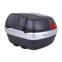 Кофр (багажник) для мотоцикла задній ТАТА YM-0885 (V-47L) 56×43×33 чорний