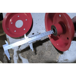 Колесо 4.00-6 в зборі на тачку ВС Польща 6 PR під вісь 20 мм