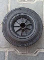 Колесо 200 мм до бетономішалки пластмасове під вісь 25 мм