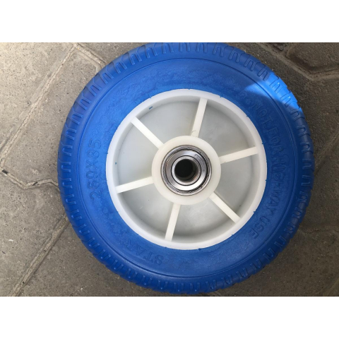 Колесо 260*85 безкамерка пінополіуретанове до тачки