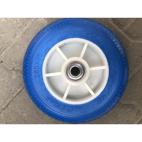 Колесо 260*85 безкамерка пінополіуретанове до тачки