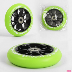 Колесо для трюкового самоката, салатовий НЕОН, 110 мм