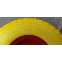 Колесо на тачку 3.00-4 з пінополіуретану