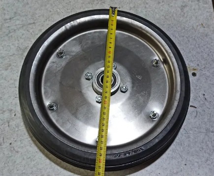 Колесо в зборі 300/60-30 (4.00-10) гусматік до тачки