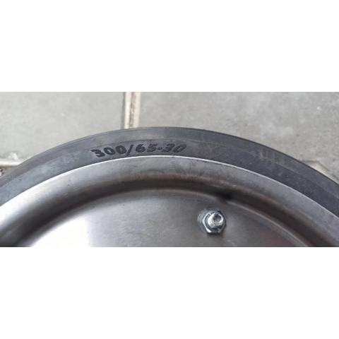 Колесо в зборі 300/60-30 (4.00-10) гусматік до тачки