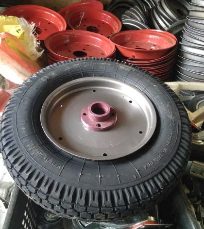 Колесо в зборі 4.00-10 Росава К-96 для будівельної тачки 