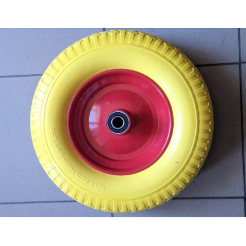 Колесо в зборі 4.80/4.00-8 до тачки з пінополіуретану фірми ВС Польща  