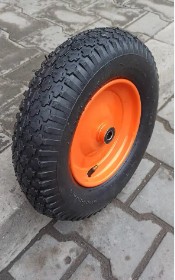 Колесо в зборі 4.80/4.00-8 на садову тачку під вісь 16 мм