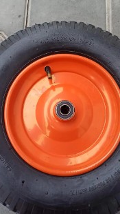 Колесо в зборі 4.80/4.00-8 на садову тачку під вісь 16 мм