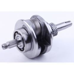 Колінвал + підшипники: 63/28RS * 2шт. - ZUBR