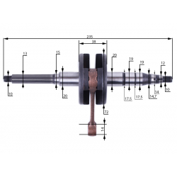 Колінвал - Yamaha JOG 50 - 3KJ