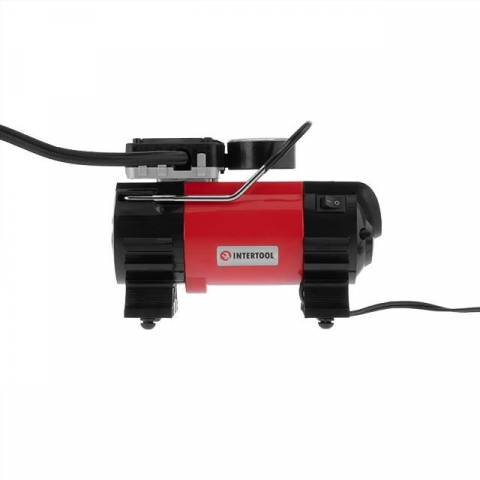 Компресор автомобільний 12 В.  INTERTOOL