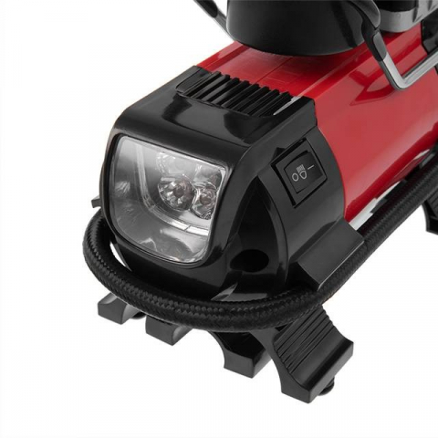 Компресор автомобільний 12 В.  INTERTOOL