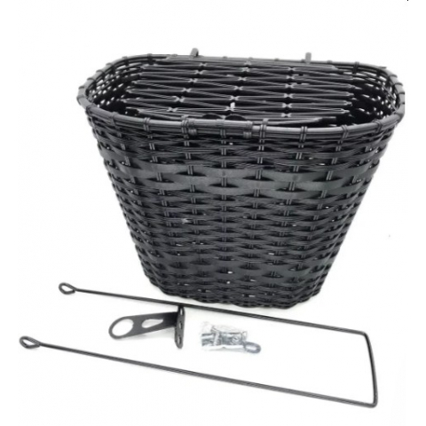 Кошик пластиковий з кришкою