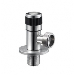 Кран кутовий з нержавійки 1/2"х3/4" Solone DF-1043