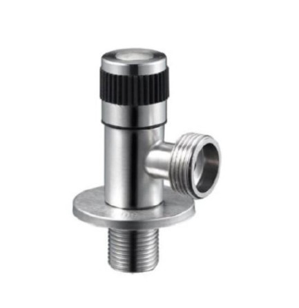 Кран кутовий з нержавійки 1/2"х3/4" Solone DF-1043