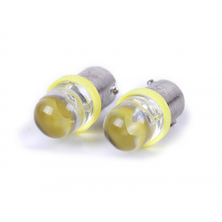 Лампа 1-діодна (поворотів) жовтий скло Т9, к-т: 2шт. - AM