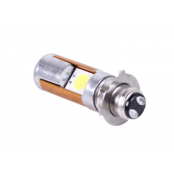 Лампа фари діодна 2 кристали 3 вусики П15Д-25-3 12В 35/35W - LED - АМ