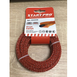 Ліска для тримера/мотокоси 15м., 3.0мм кручений квадрат