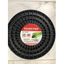 Ліска подвійна нейлонова для триммера (2.7 мм / 500м) "кручений квадрат"