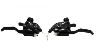 Моноблоки під Shimano з гальмівними ручками  3+7 швидкостей 