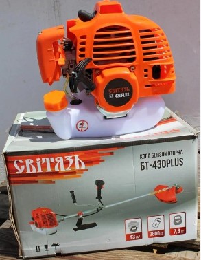 Бензокоса Свитязь БТ-430 PLUS 3.6 кВт. 7.8 кг