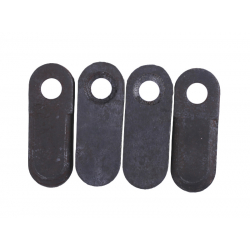 Ніж ріжучий прямокутний, к-т: 4 шт. - KRO 900 - TTG