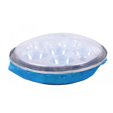 Оптика фари круглої (лінза з ободом) 8+1 LED діаметр 140мм Дельта/Альфа