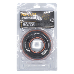 Шпуля для коси на підшипнику металевий кнопкою