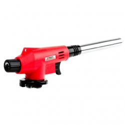 Пальник газовий, п'єзопідпал, регулятор, подовжене сопло INTERTOOL GB-0022