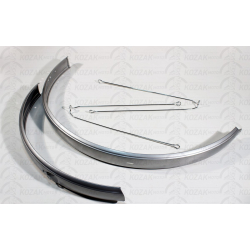 Крила велосипедні сталеві на 24