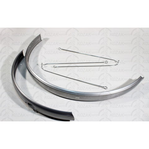 Крила велосипедні сталеві 28