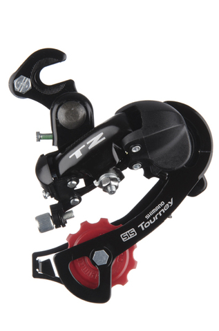 Перемикач задній SHIMANO RD-TZ50 гачок 6-зв