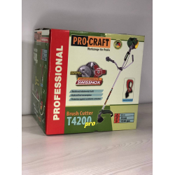Бензокоса Procraft T-4200 Pro New (3 ножі + 1 шпуля + мастило 1л 2Т) легкий старт