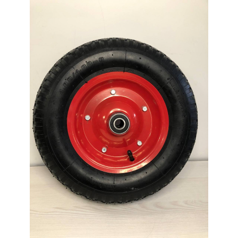 Колесо 4.80/4.00-8 в зборі до тачки розбірний диск