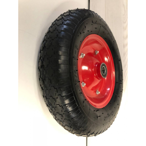 Колесо 4.80/4.00-8 в зборі до тачки розбірний диск