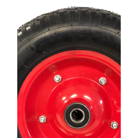 Колесо 4.80/4.00-8 в зборі до тачки розбірний диск