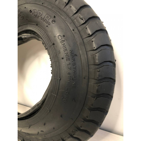 Покришка 4.80/4.00-8 з камерою 8 PR ВС Польща на садову та будівельну тачку