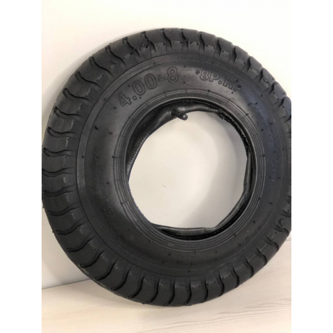 Покришка 4.80/4.00-8 з камерою 8 PR ВС Польща на садову та будівельну тачку