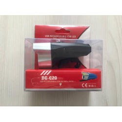 Велофара акумуляторна з зарядкою під USB модель DG-C20