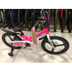 Велосипед дитячий 20 Рожевий Corso CONNECT магнієва рама 