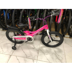 Велосипед дитячий 20 Рожевий Corso CONNECT магнієва рама 