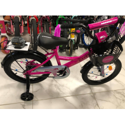 Велосипед дитячий 16 CORSO MAXIS рожевий з кошиком