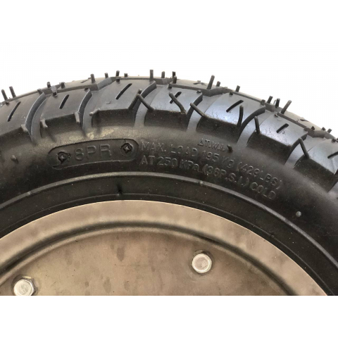 Колесо в зборі 3.50-10 на будівельну тачку причеп