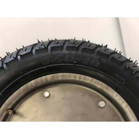 Колесо в зборі 3.50-10 на будівельну тачку причеп