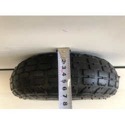 Колесо в зборі 4.10/3.50-4 на візок під вісь 16 мм