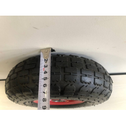 Колесо в зборі 4.10/3.50-4 на візок під вісь 16 мм